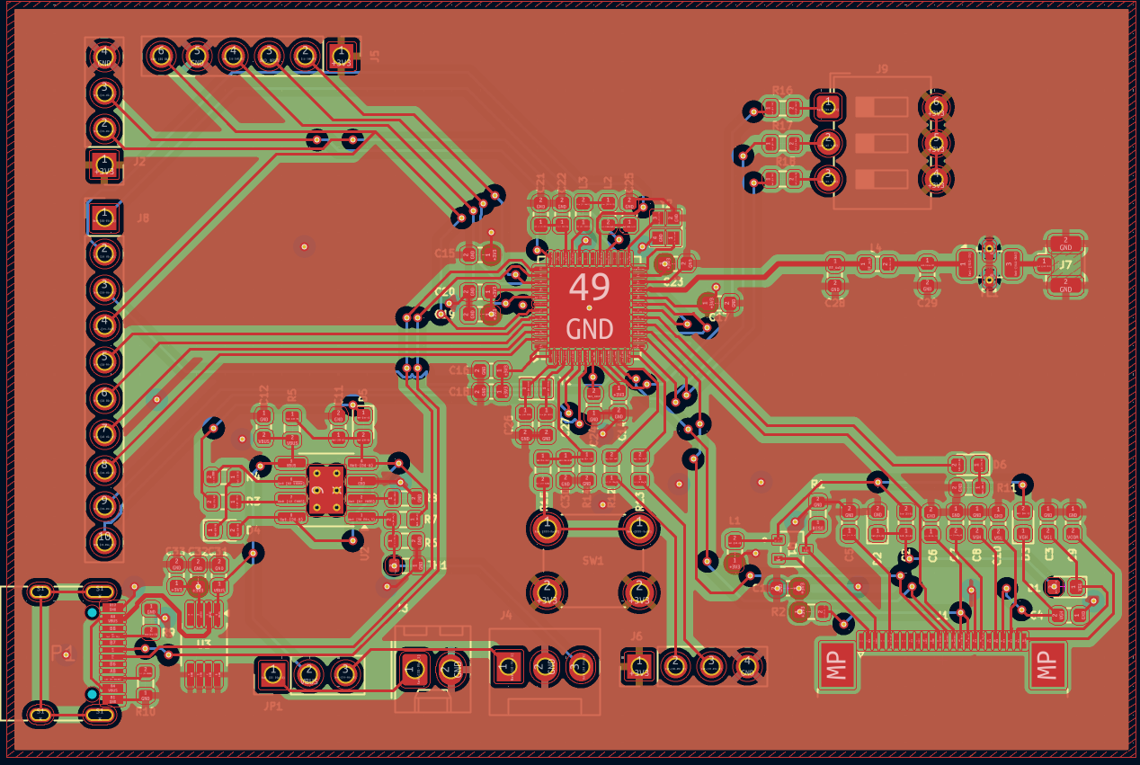 Final 4-layer PCB design